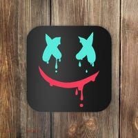 Smiling Marshmallow Melting Happy Face Coaster thumb 0