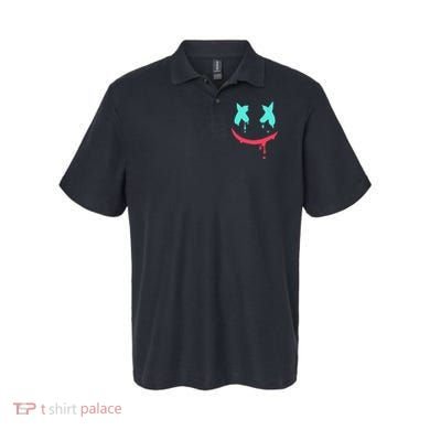 Smiling Marshmallow Melting Happy Face Polo