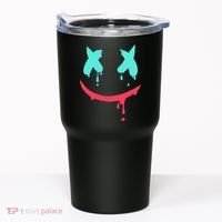 Smiling Marshmallow Melting Happy Face Tumbler thumb 0