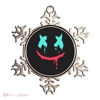 Smiling Marshmallow Melting Happy Face Ornament thumb 0