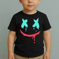 Smiling Marshmallow Melting Happy Face Toddler T-Shirt thumb 2