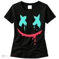 Smiling Marshmallow Melting Happy Face Women's T-Shirt thumb 0