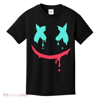Smiling Marshmallow Melting Happy Face Kids T-Shirt