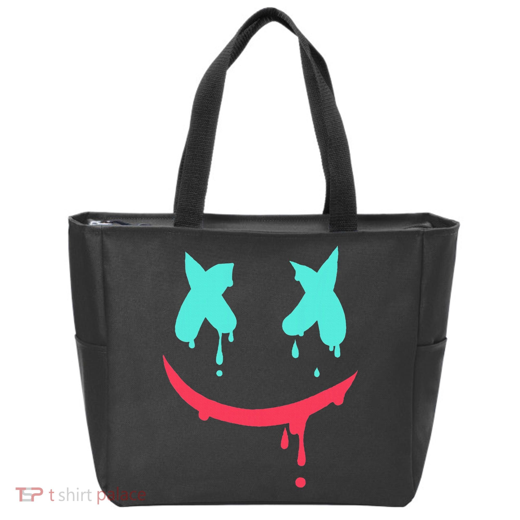 Smiling Marshmallow Melting Happy Face Tote Bag