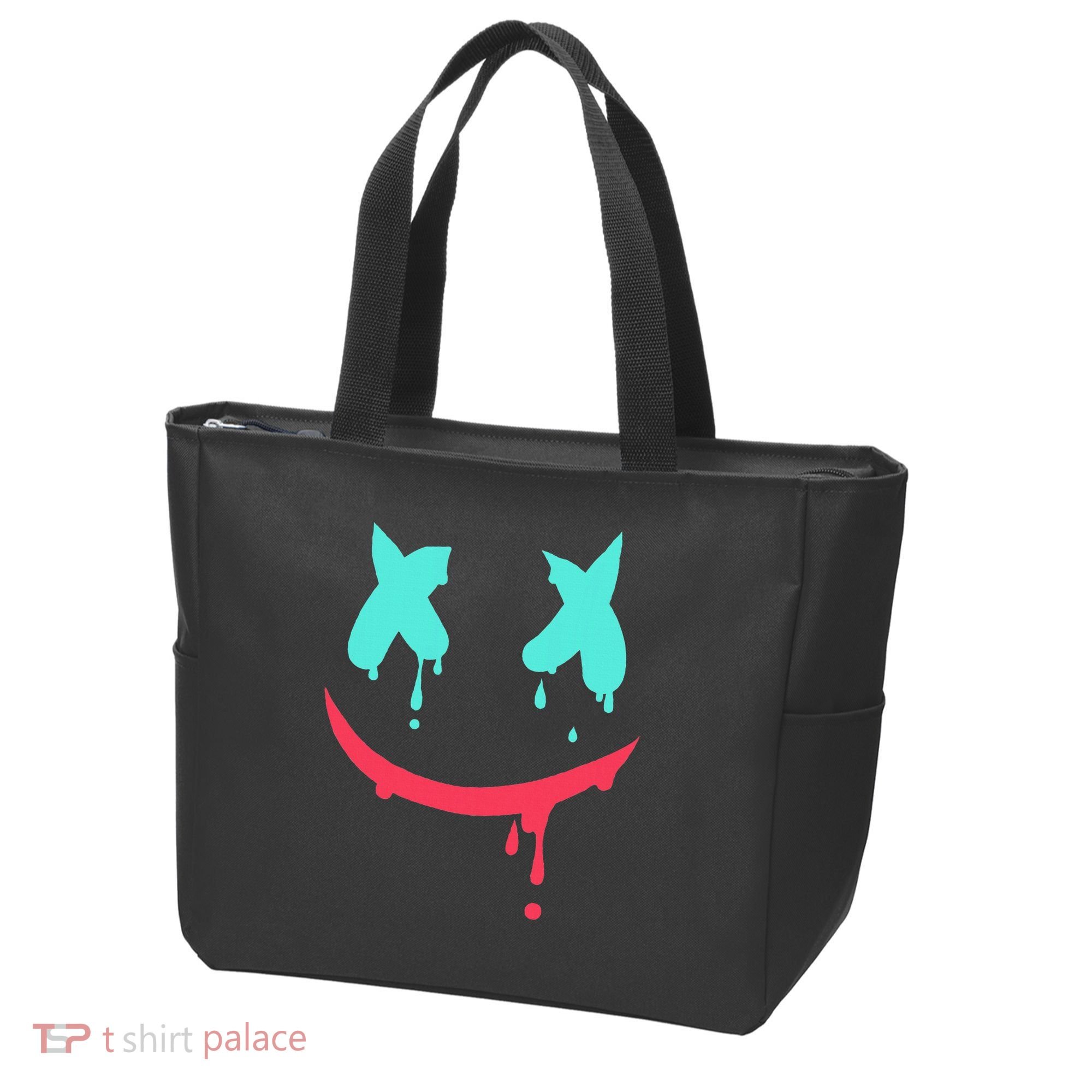 Smiling Marshmallow Melting Happy Face Tote Bag