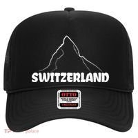 Switzerland Matterhorn Mountaineer Snow Ski Lovers Gift Hat thumb 0