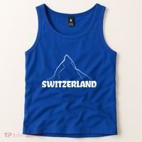 Switzerland Matterhorn Mountaineer Snow Ski Lovers Gift Tank Top thumb 2