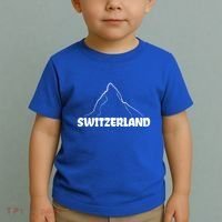 Switzerland Matterhorn Mountaineer Snow Ski Lovers Gift Toddler T-Shirt thumb 2