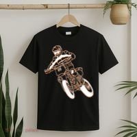 Supermoto Motorcycle Motocross Rider Racing T-Shirt thumb 2