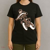 Supermoto Motorcycle Motocross Rider Racing T-Shirt thumb 4