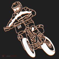 Supermoto Motorcycle Motocross Rider Racing Tumbler thumb 3