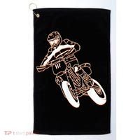 Supermoto Motorcycle Motocross Rider Racing Golf Towel thumb 0