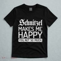 Schnitzel Makes Me Happy You Not So Much Schnitzel T-Shirt thumb 5