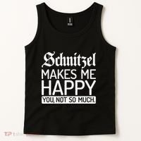 Schnitzel Makes Me Happy You Not So Much Schnitzel Tank Top thumb 2