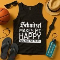 Schnitzel Makes Me Happy You Not So Much Schnitzel Tank Top thumb 4