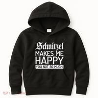Schnitzel Makes Me Happy You Not So Much Schnitzel Kids Hoodie thumb 0