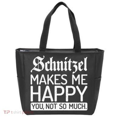 Schnitzel Makes Me Happy You Not So Much Schnitzel Tote Bag
