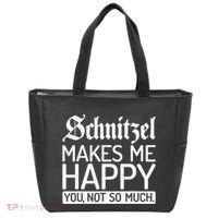 Schnitzel Makes Me Happy You Not So Much Schnitzel Tote Bag thumb 0