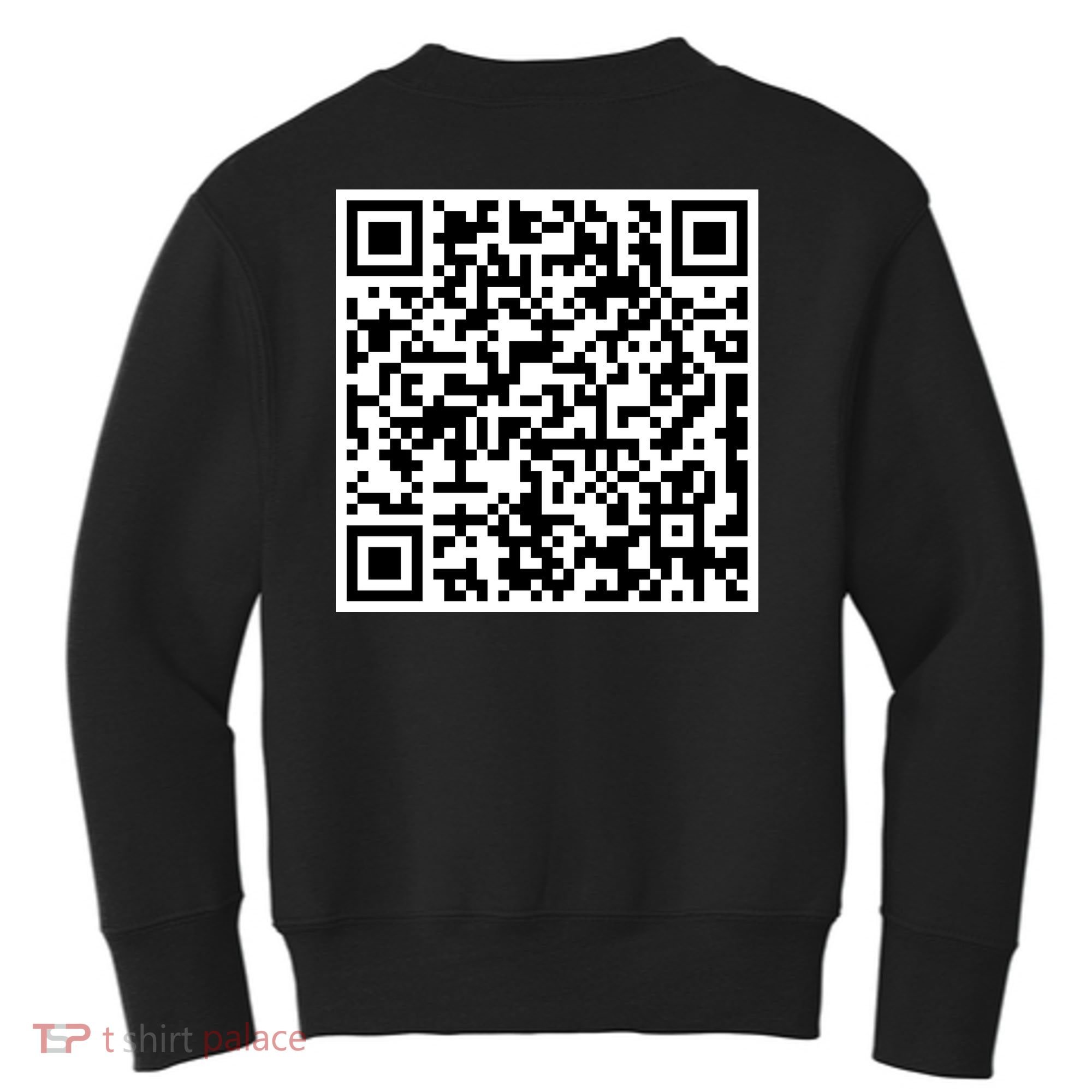 Scan Me Mathew 22:37-38 Bible Quote Shall Love The Lord Kids Sweatshirt