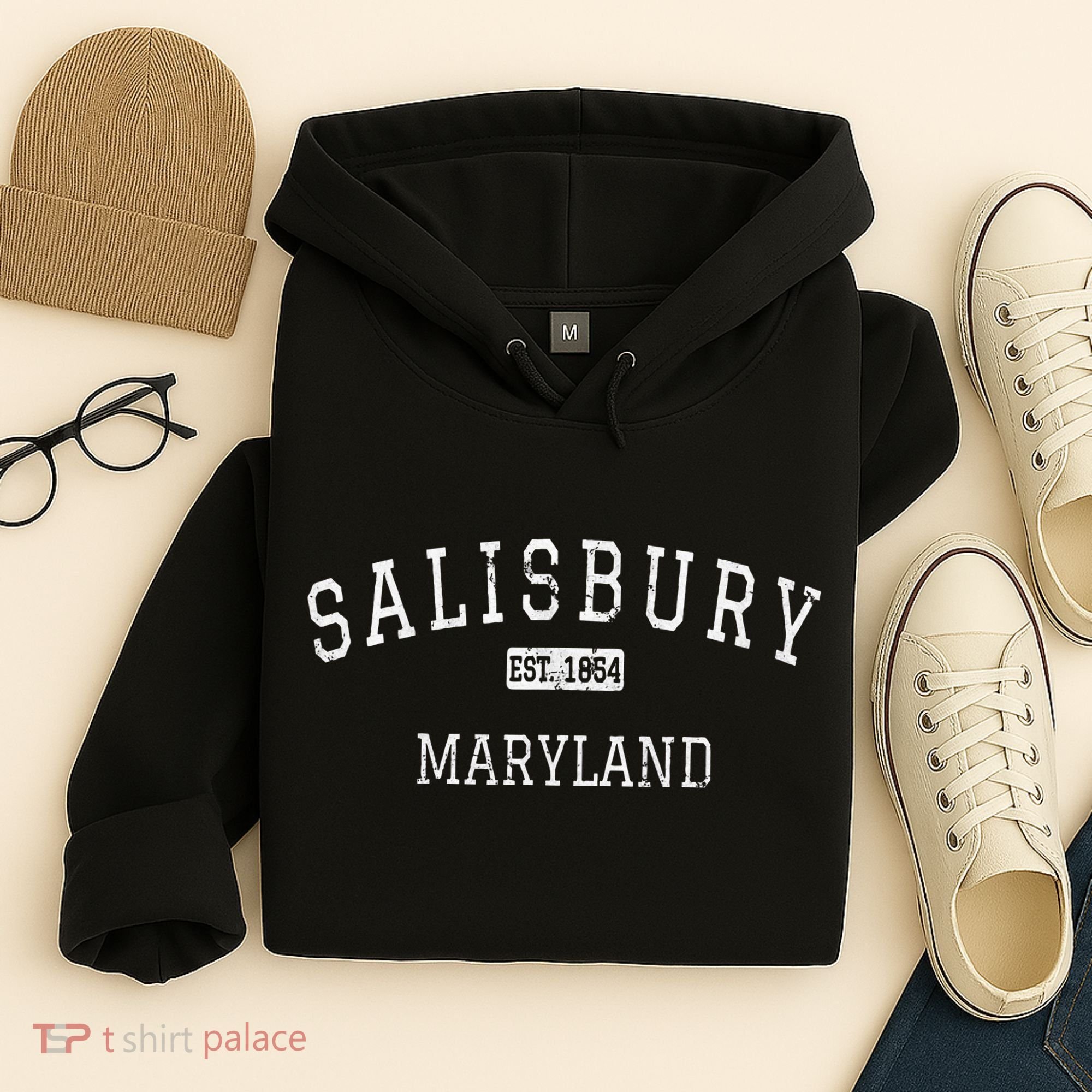 Salisbury Maryland Md Hoodie