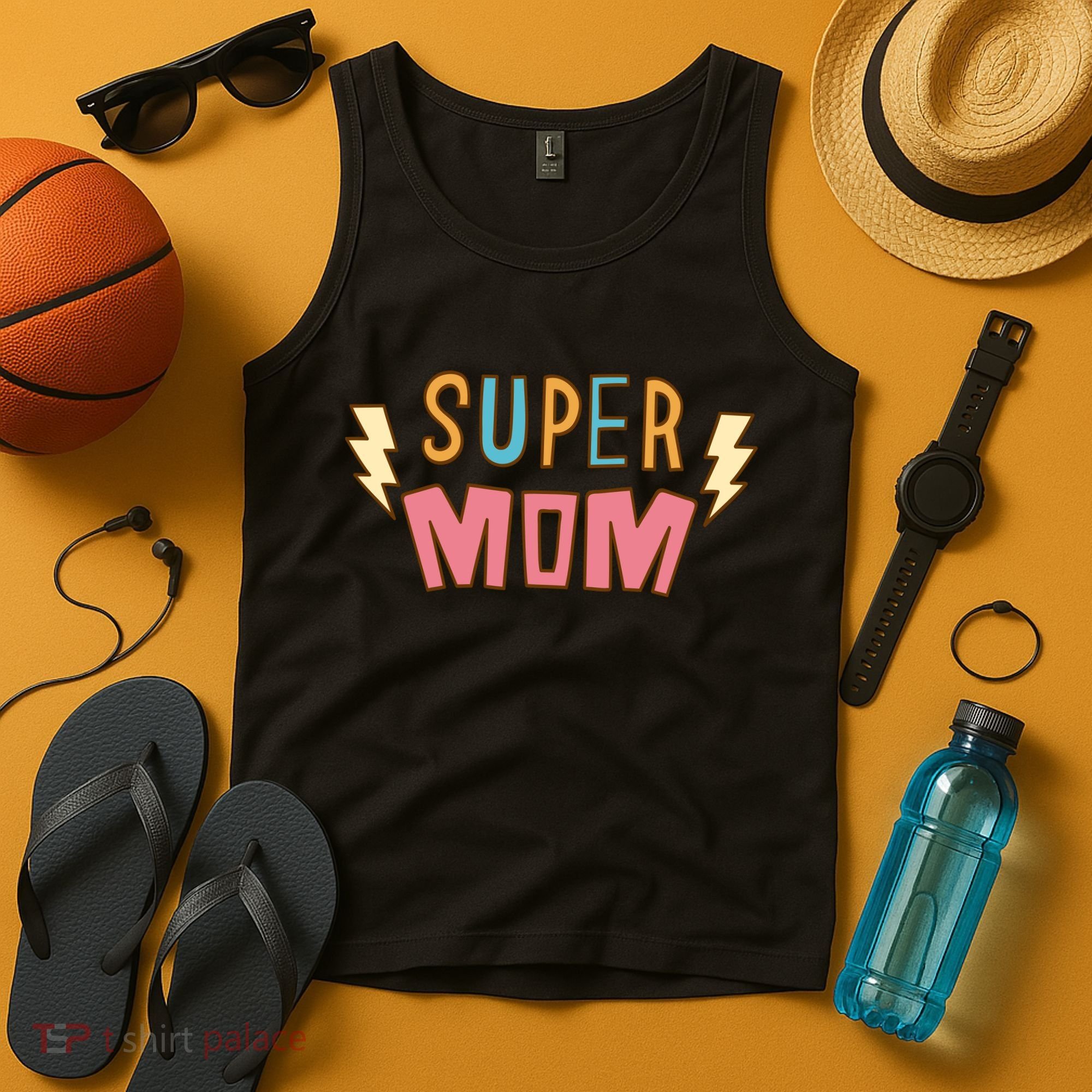 Super Mom Mothers Day Tank Top