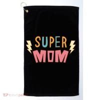 Super Mom Mothers Day Golf Towel thumb 0