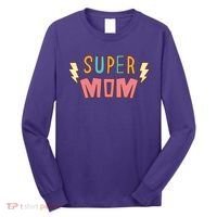 Super Mom Mothers Day Long Sleeve Shirt thumb 0