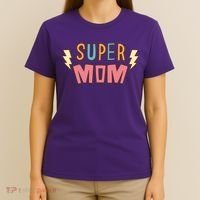 Super Mom Mothers Day T-Shirt thumb 4