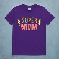 Super Mom Mothers Day T-Shirt thumb 5