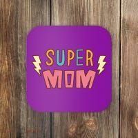 Super Mom Mothers Day Coaster thumb 0