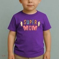Super Mom Mothers Day Toddler T-Shirt thumb 2
