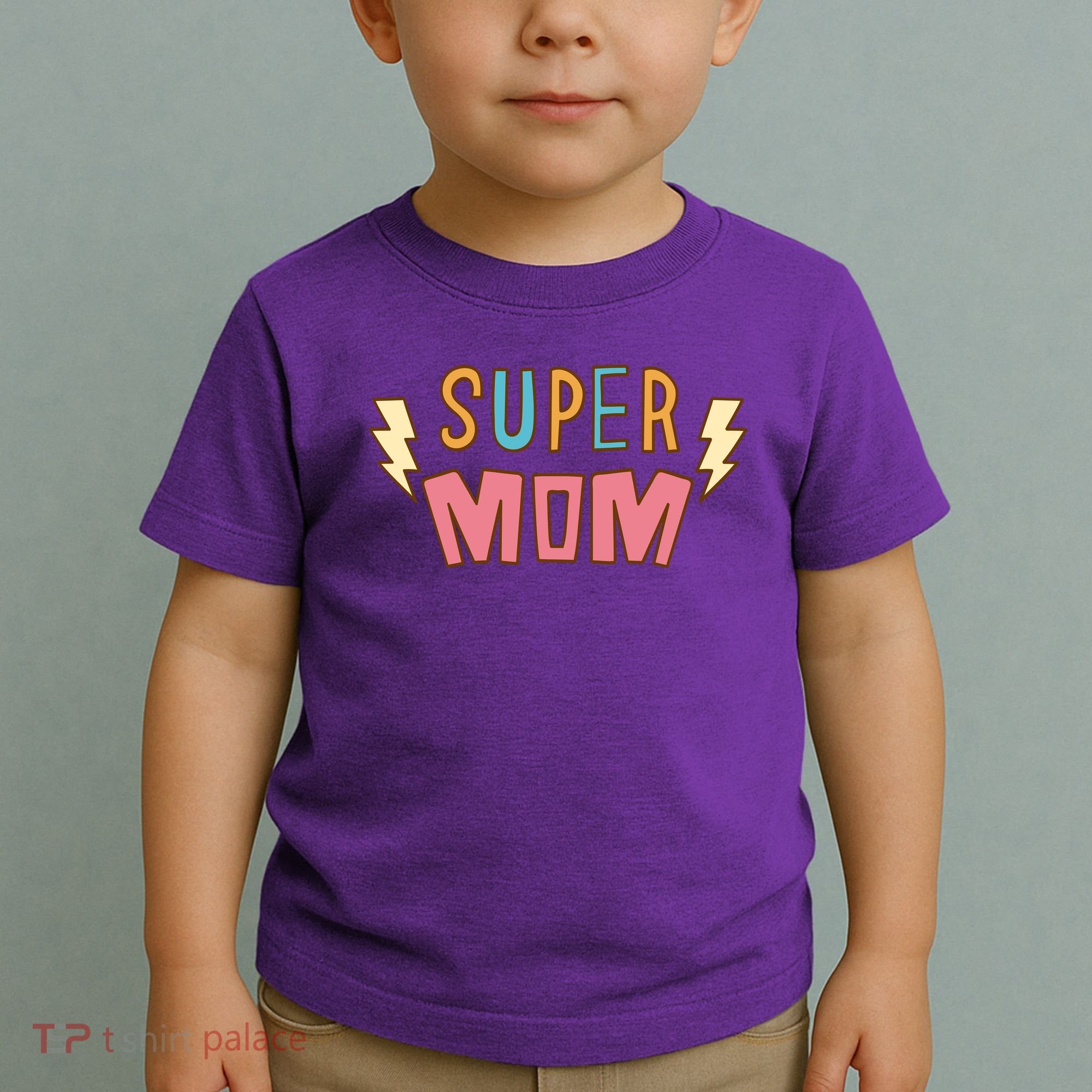 Super Mom Mothers Day Toddler T-Shirt
