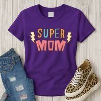 Super Mom Mothers Day Women's T-Shirt thumb 3