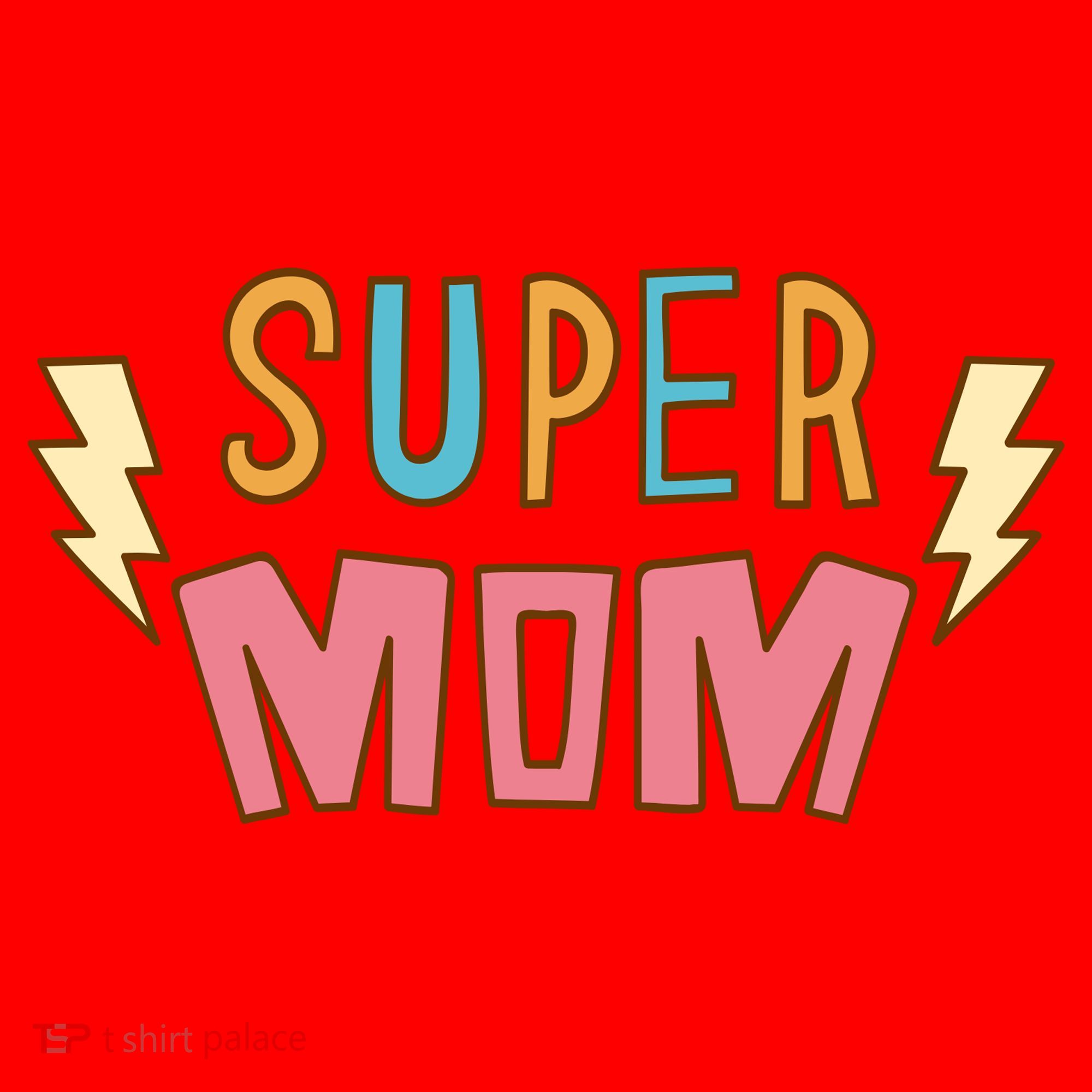 Super Mom Mothers Day Santa Hat
