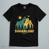 Sugarloaf Mountains Maine Hiking Outdoors Vintage T-Shirt thumb 5
