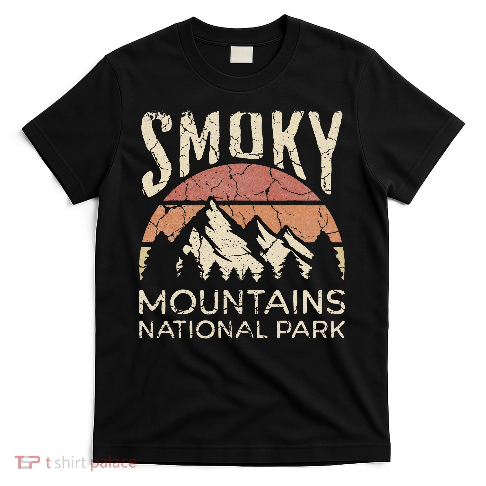 Smoky Mountains National Park Tennessee Hiking Outdoors T-Shirt