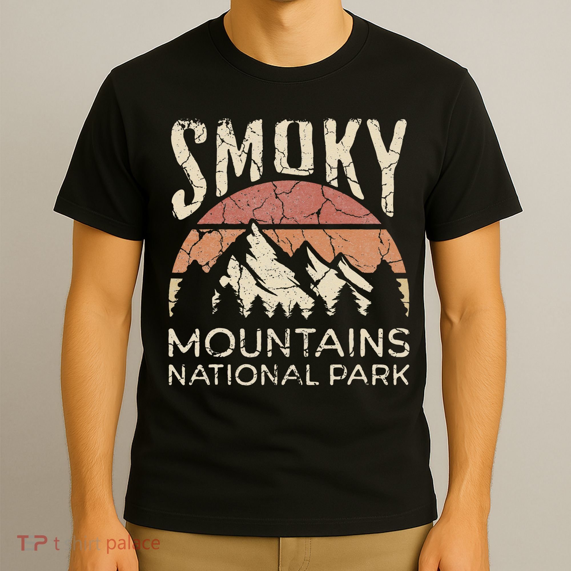 Smoky Mountains National Park Tennessee Hiking Outdoors T-Shirt