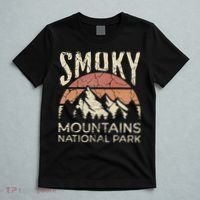 Smoky Mountains National Park Tennessee Hiking Outdoors T-Shirt thumb 5