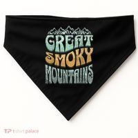 Smoky Mountains National Park USA-Made Doggie Bandana thumb 0