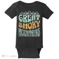 Smoky Mountains National Park Baby Bodysuit thumb 0