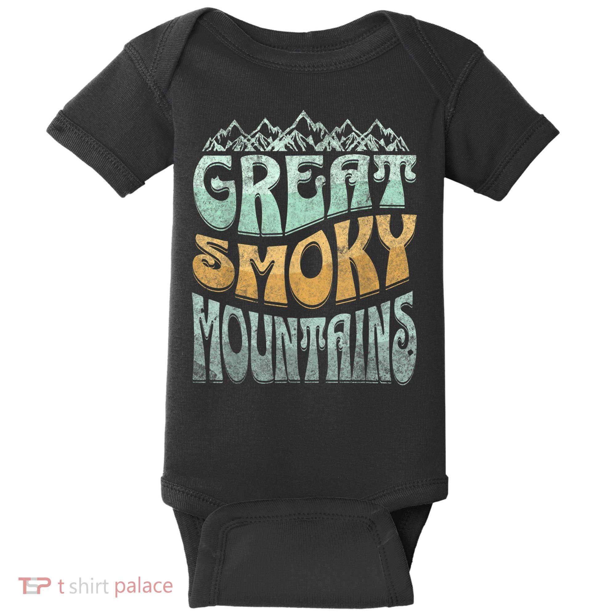 Smoky Mountains National Park Baby Bodysuit