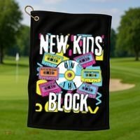 Summertime Music New Summer Golf Towel thumb 1