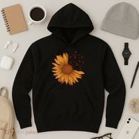 Sunflower Musical Notes Hoodie thumb 3