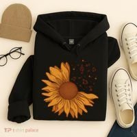 Sunflower Musical Notes Hoodie thumb 4