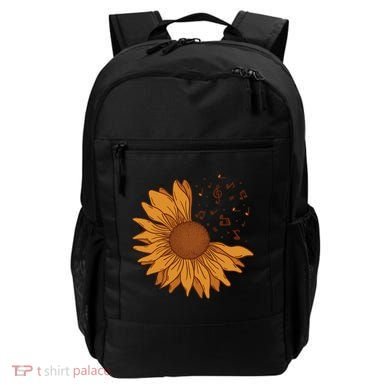 Sunflower Musical Notes Backpack