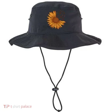 Sunflower Musical Notes Bucket Hat