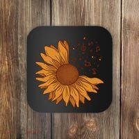 Sunflower Musical Notes Coaster thumb 0