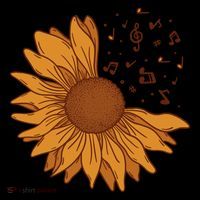 Sunflower Musical Notes Pajama Set thumb 2