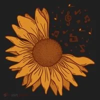 Sunflower Musical Notes Tumbler thumb 3