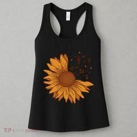 Sunflower Musical Notes Women's Tank Top thumb 3